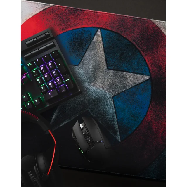 Captain America Shield Xl Mouse Pad