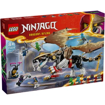 LEGO NINJAGO Egalt the Master Dragon Toy Ninja Playset 71809
