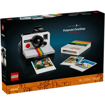 LEGO Ideas Polaroid OneStep SX-70 Camera Adults Set 21345