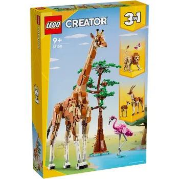 LEGO Creator 3in1 Wild Safari Animals Nature Toys Set 31150