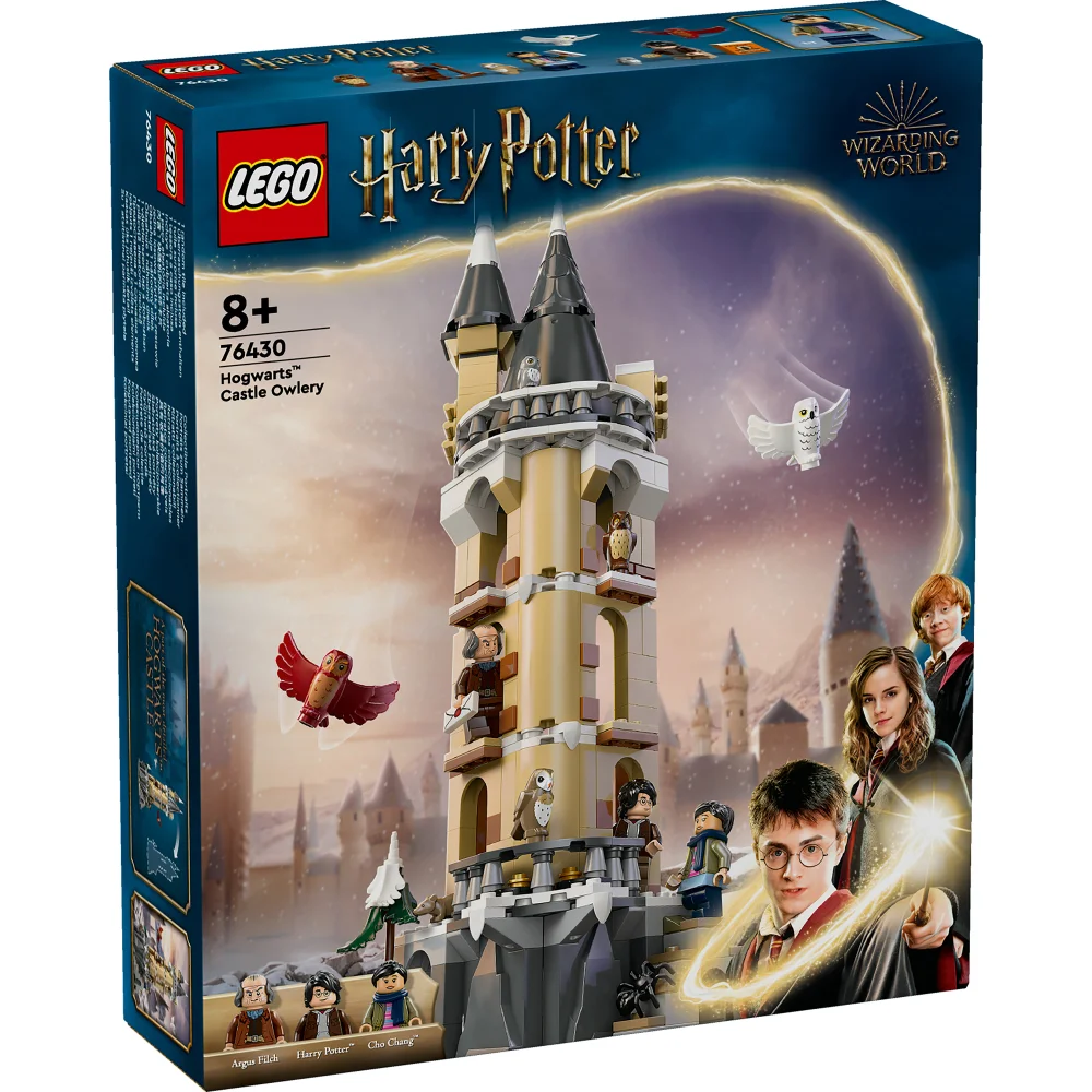 LEGO Harry Potter Hogwarts Castle Owlery Fantasy Toy for Kids 76430 Image 1