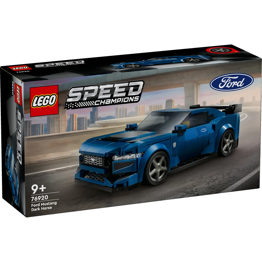 LEGO Speed Champions Ford Mustang Dark Horse Sports Car Toy Set 76920 Image 1
