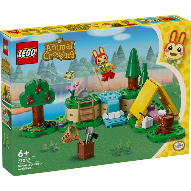 LEGO Animal Crossing Bunnie’s Outdoor Activities Creative Toy 77047
