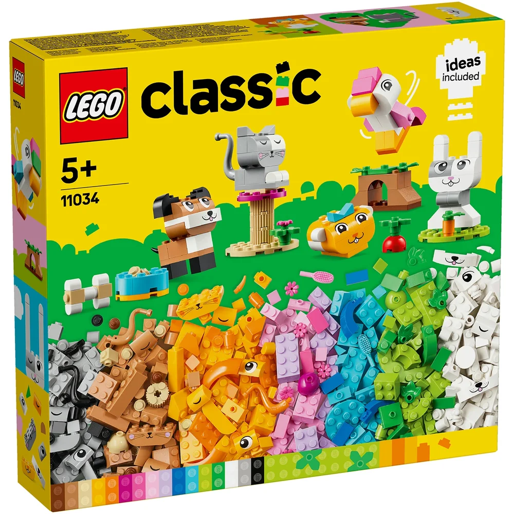 LEGO Classic Creative Pets Animal Toys with Bricks 11034 Image 1
