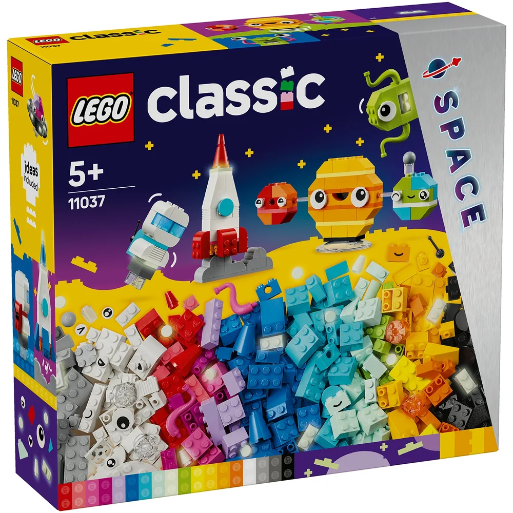 LEGO Classic Creative Space Planets with Toy Rocket 11037 Image 1