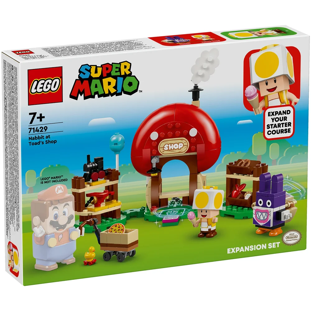 LEGO Super Mario Nabbit at Toad’s Shop Expansion Set 71429 Image 1