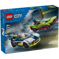 LEGO City Police Car and Muscle Car Chase Building Toy 60415 - undefined undefined