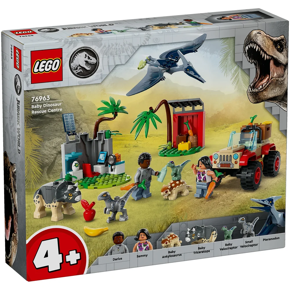LEGO Jurassic World Baby Dinosaur Rescue Centre Toy 76963 Image 1