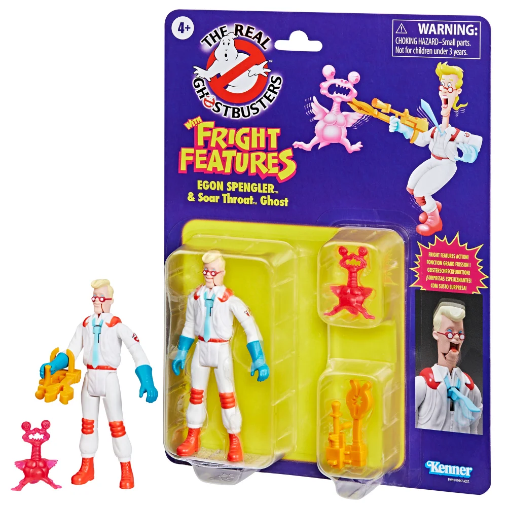 Hasbro Ghostbusters Kenner Classics The Real Ghostbusters Egon Spengler & Soar Throat Ghost Set Image 1