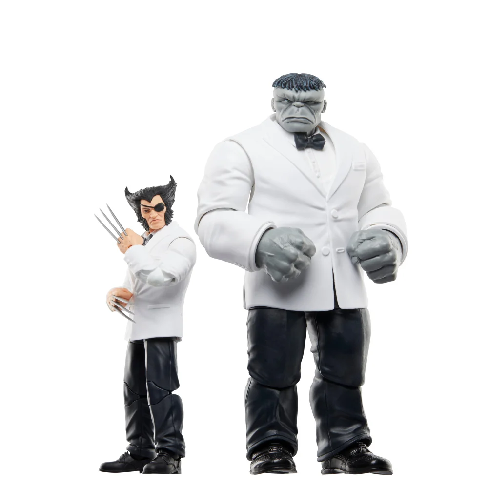 Hasbro Marvel Legends Series Marvel's Patch and Joe Fixit, 6" Comics Collectible Action Figures Image 1