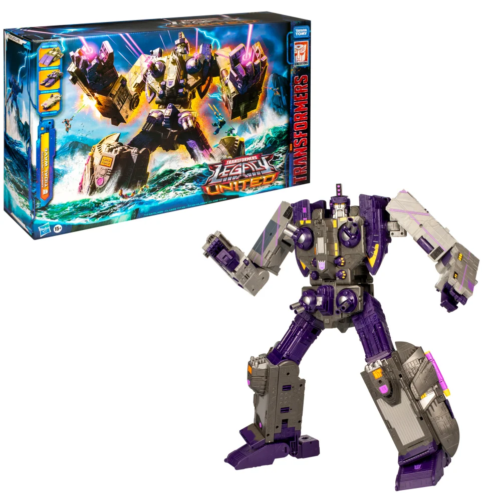 Hasbro Transformers Legacy United Titan Armada Universe Tidal Wave 19” Action Figure Image 1