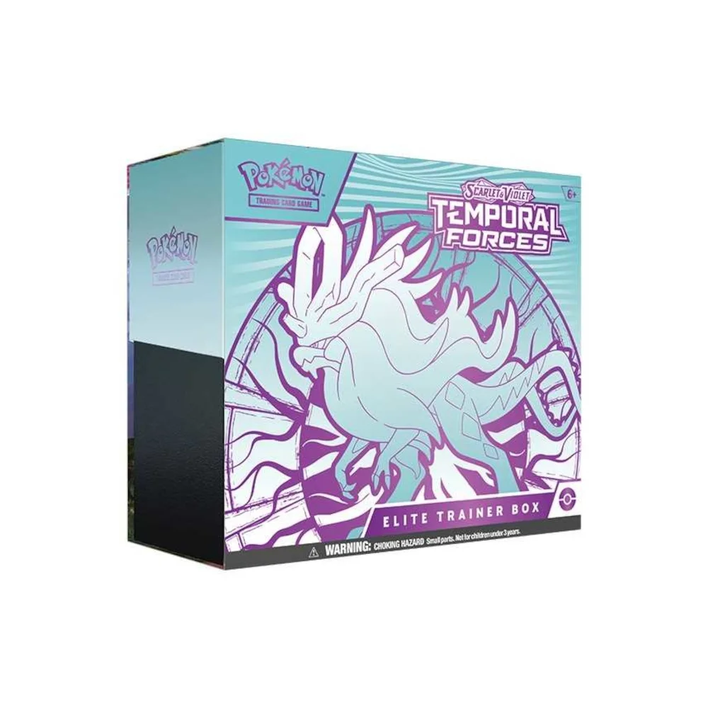 Pokemon TCG: Scarlet and Violet 5 Temporal Forces Elite Trainer Box (Assortment) Image 1