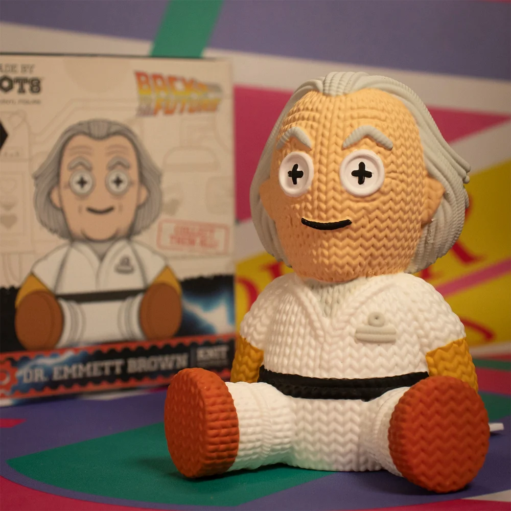 Handmade By Robots Doc Brown Vinyl Figure Image 1