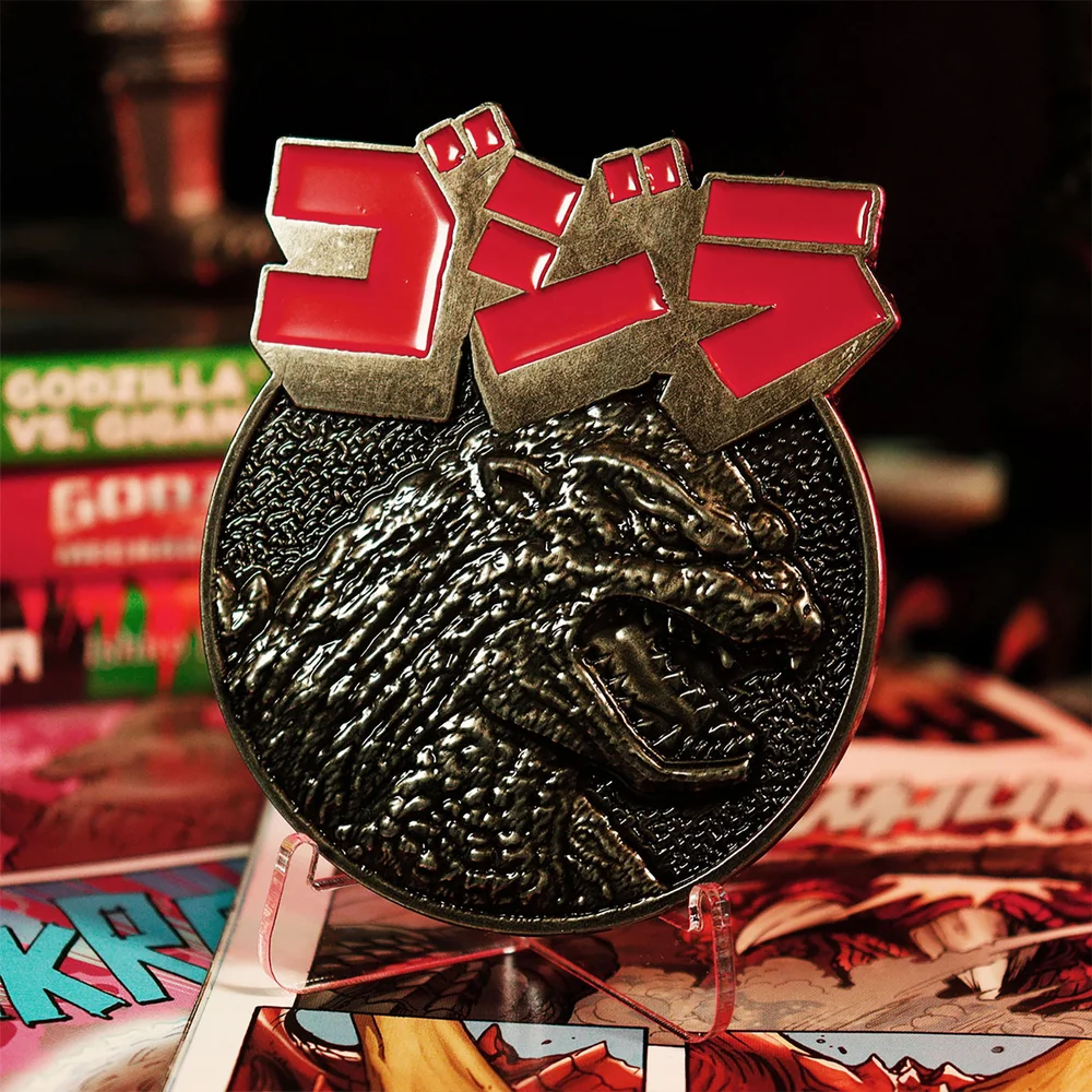 Godzilla 70Th Anniversary Medallion By Fanattik Image 1