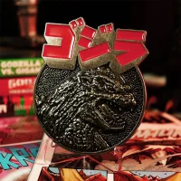 Godzilla 70Th Anniversary Medallion By Fanattik - undefined undefined