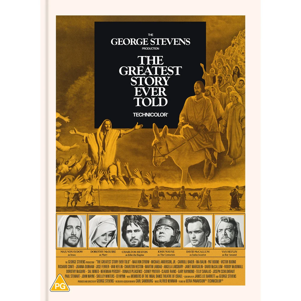 The Greatest Story Ever Told Blu-Ray & DVD Mediabook Image 1