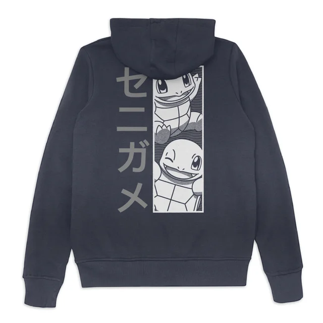 Pokémon Squirtle Manga Hoodie - Navy