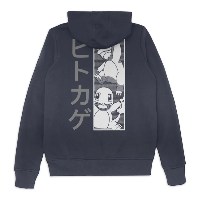 Pokémon Charmander Manga Hoodie - Navy
