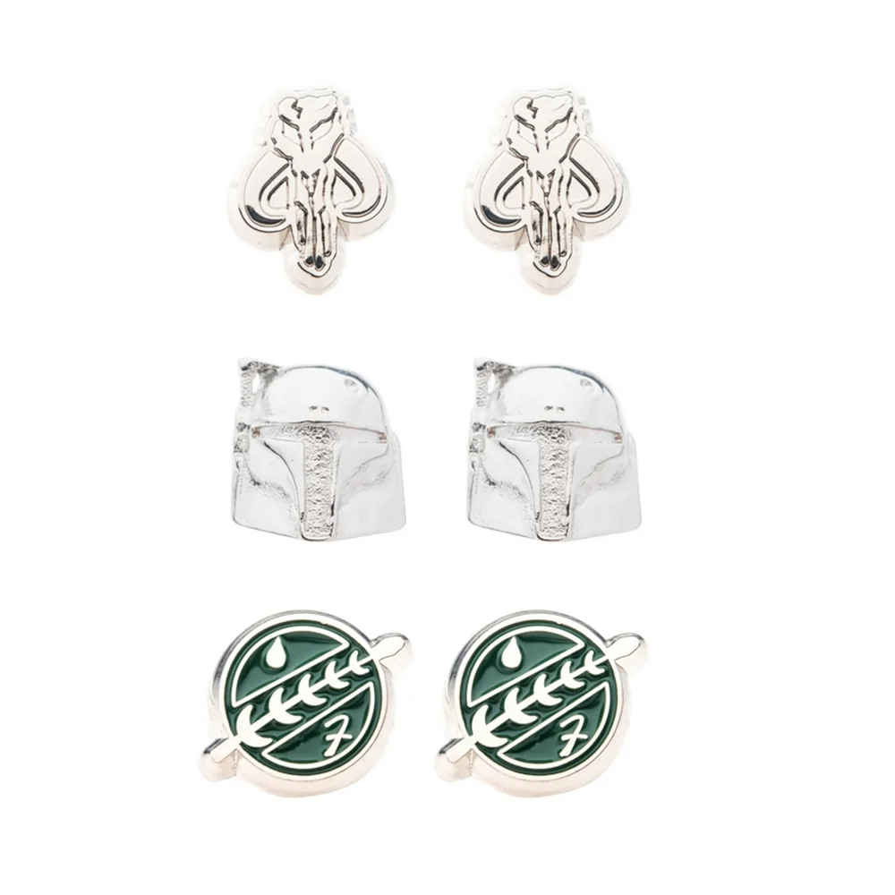 SalesOne Star Wars The Book Of Boba Fett Symbols Earring Set Image 1