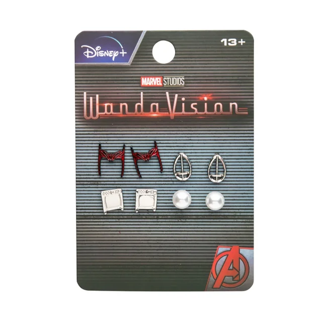 SalesOne Marvel Wandavision Tv Series Earring Set
