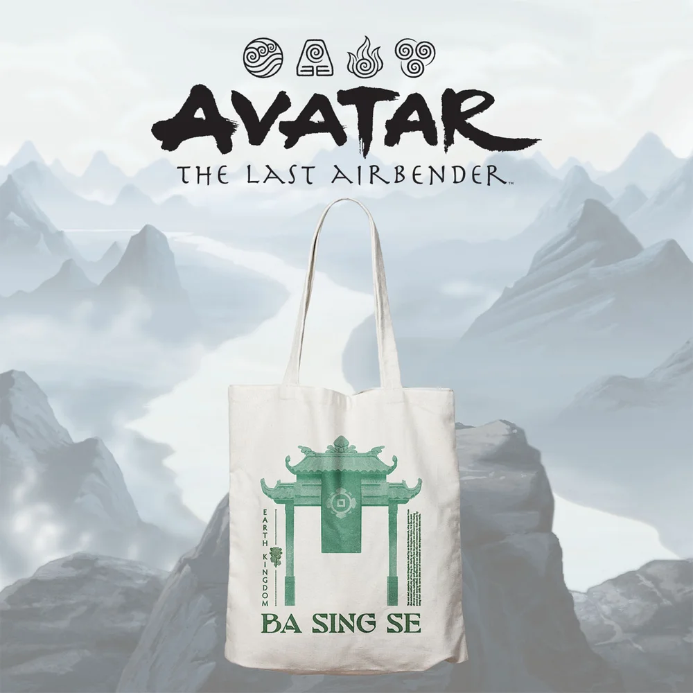 Avatar the Last Airbender Ba Sing Se Tote Bag By Fanattik Image 1