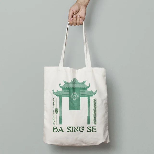 Avatar the Last Airbender Ba Sing Se Tote Bag By Fanattik