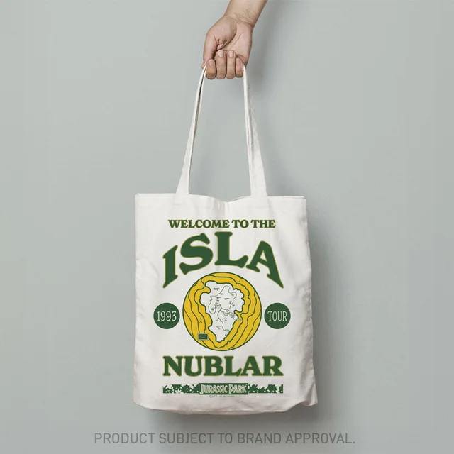 Jurassic Park Isla Nublar Tote Bag By Fanattik