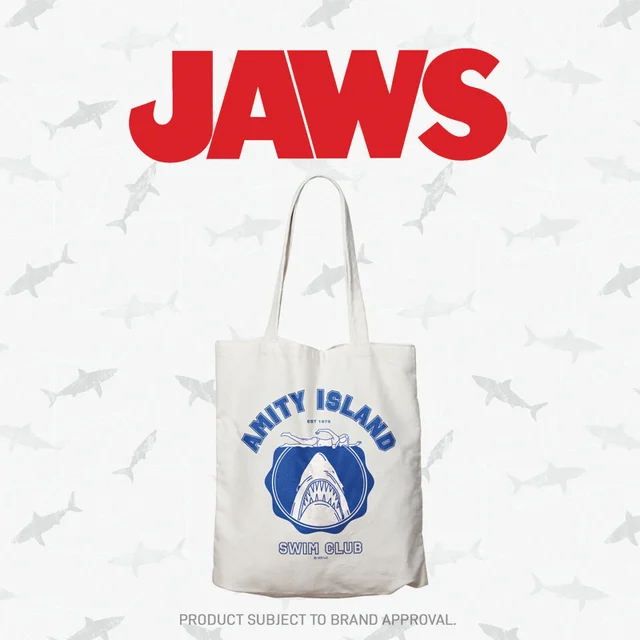 Jaws Amity Island Tote Bag By Fanattik