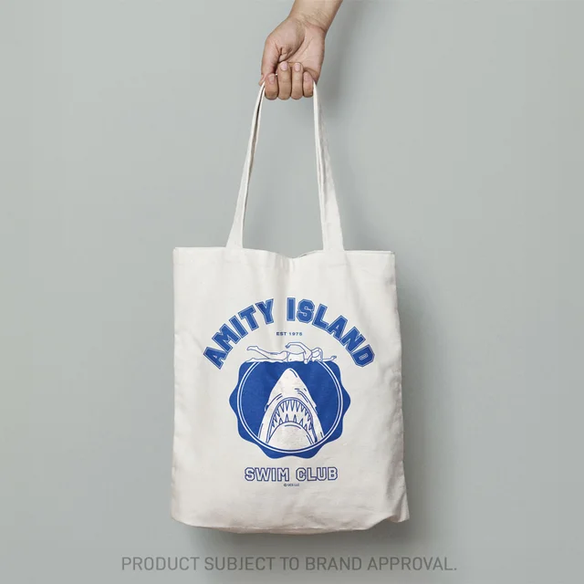 Jaws Amity Island Tote Bag By Fanattik