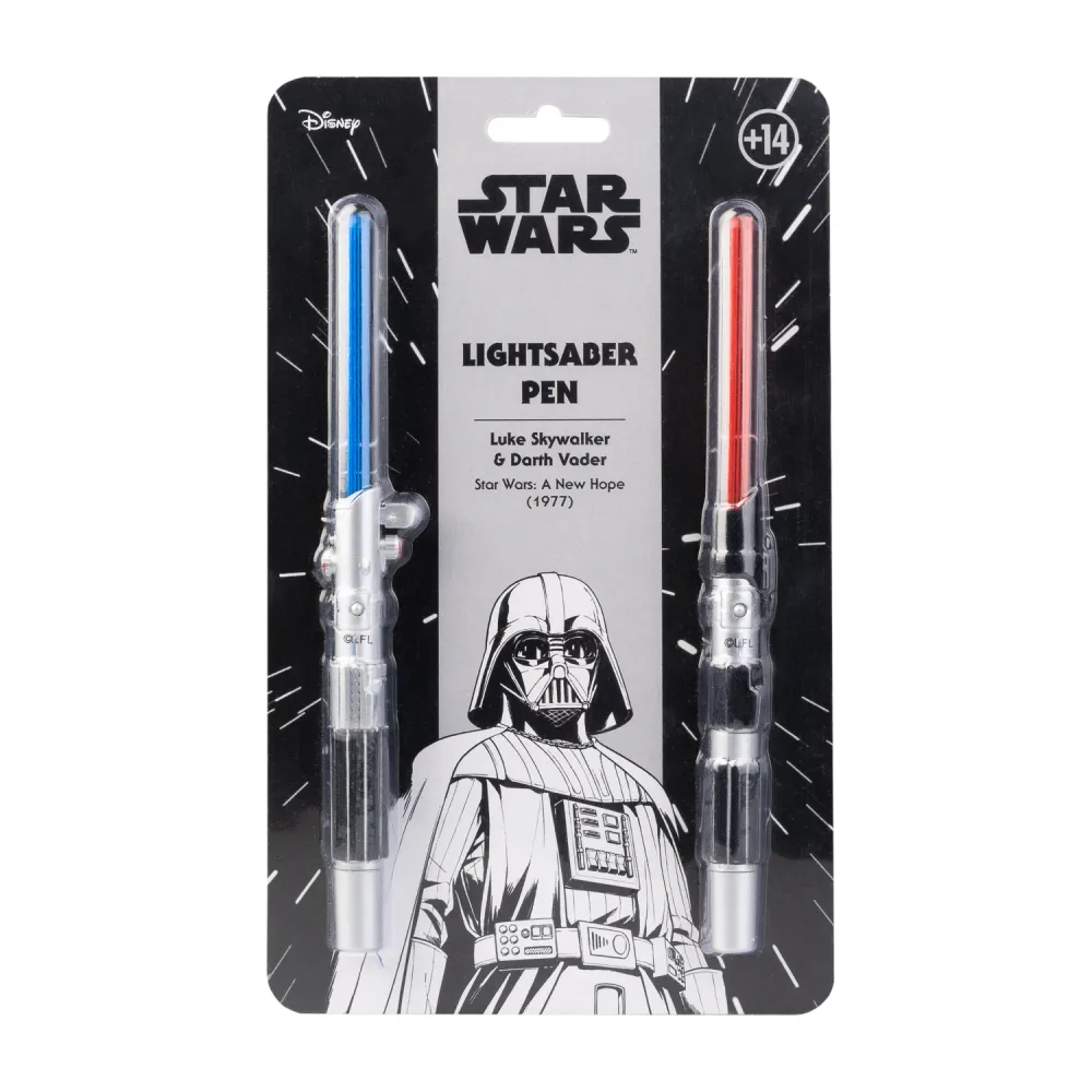 Star Wars Set Of 2 Lightsaber Pens Image 1
