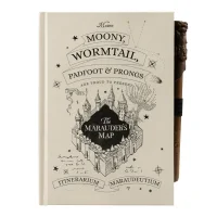 Harry Potter The Marauder's Map Optically Variable Ink Premium A5 Notebook - undefined undefined