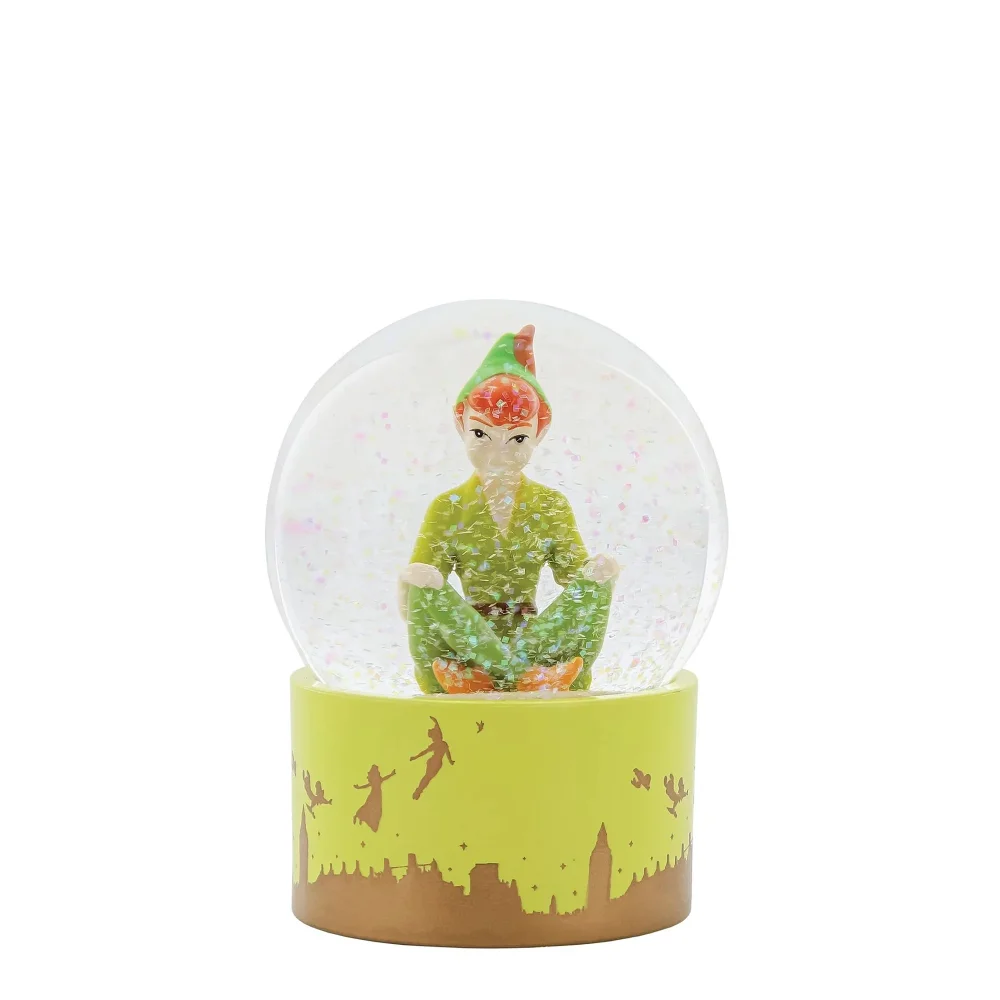 Enesco Disney Showcase Collection Faith and Trust (Peter Pan Waterball) (8.5cm) Image 1