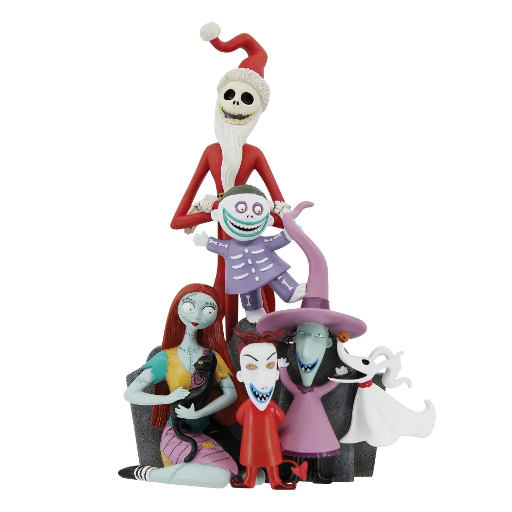 Enesco Disney Showcase Collection Nightmare Before Christmas Character Pyramid (22.9cm) Image 1