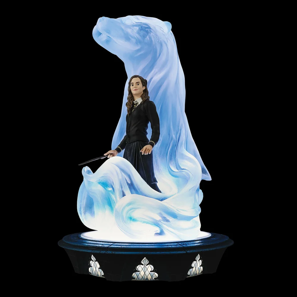 Enesco Harry Potter Hermione & Patronus Light Up Collectible Figurine (29cm) Image 1