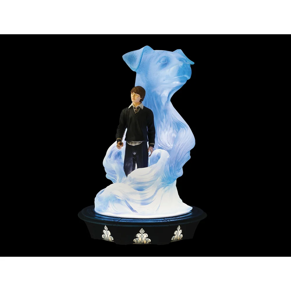 Enesco Harry Potter Ron & Patronus Light Up Collectible Figurine (29cm) Image 1