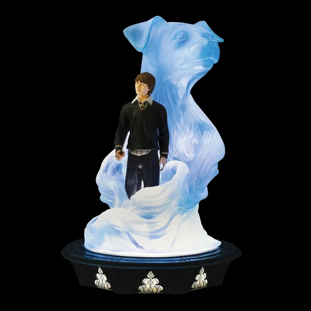 Enesco Harry Potter Ron & Patronus Light Up Collectible Figurine (29cm)