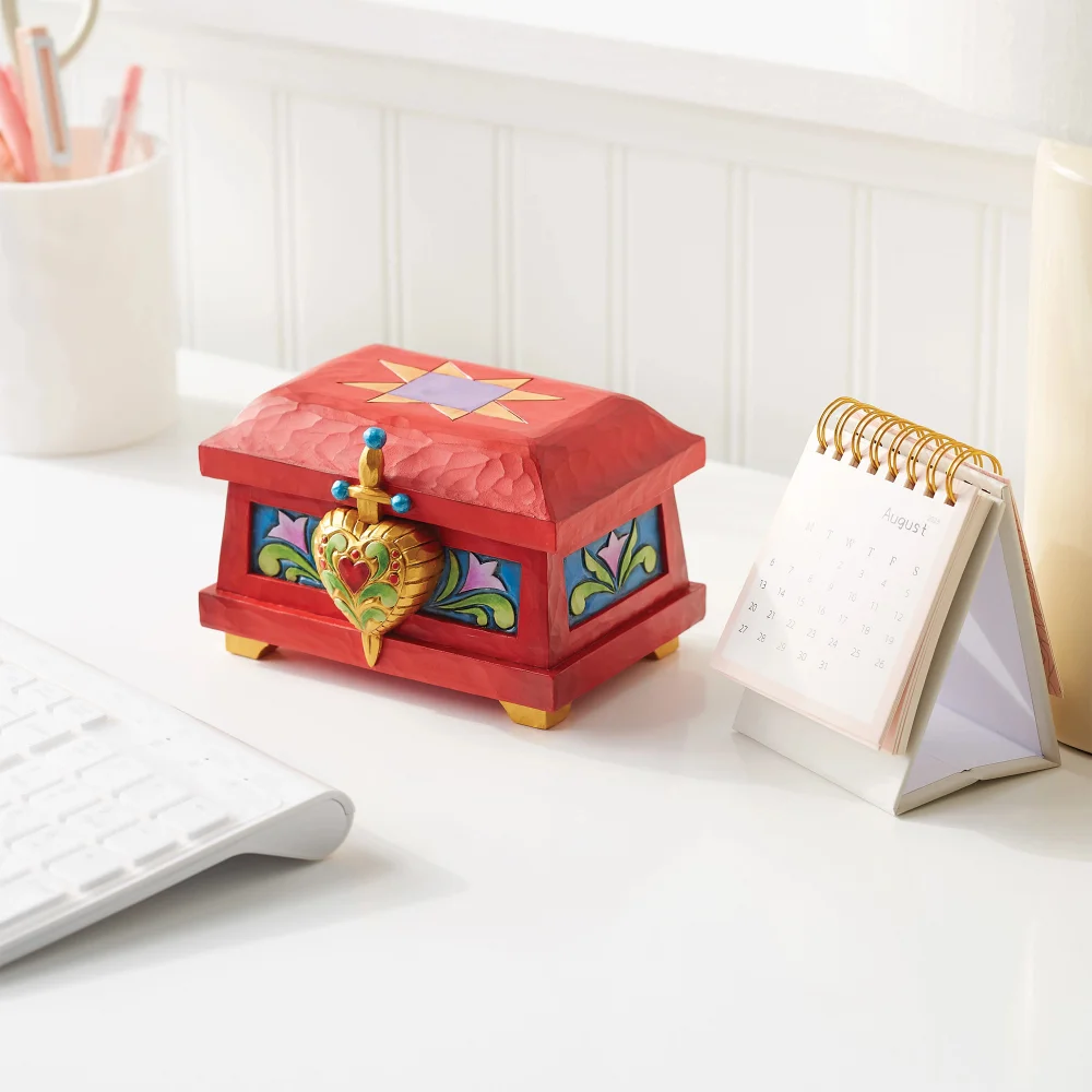 Enesco Disney Snow White Evil Queen Trinket Box (9cm) Image 1
