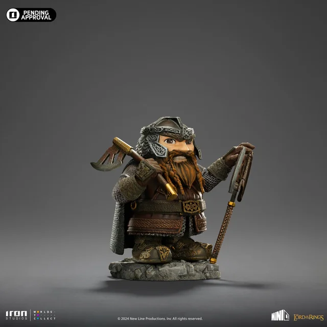 Iron Studios The Lord of The Rings Gimli Minico Limited Edition Figure (4.6")