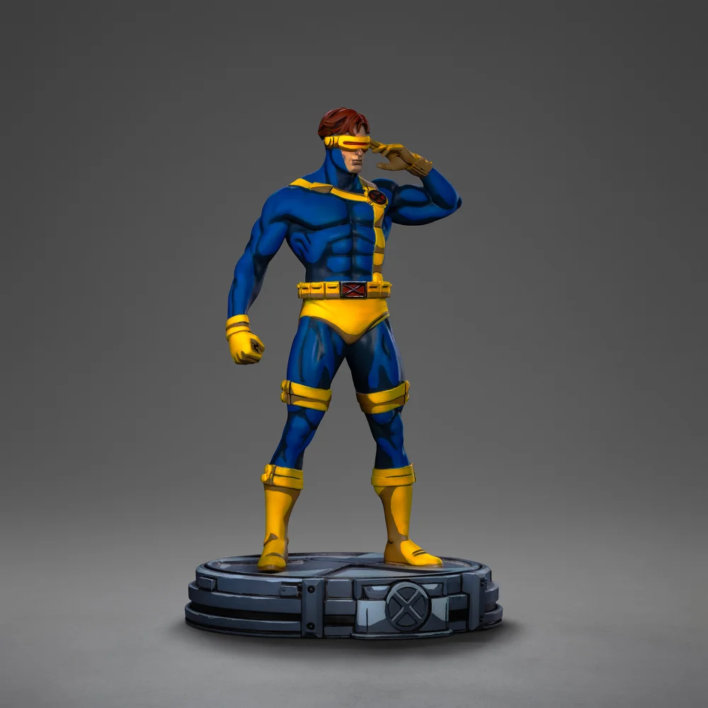 Iron Studios Marvel X-Men '97 Cyclops Art Scale 1/10 Limited Edition Collectible Statue Image 1