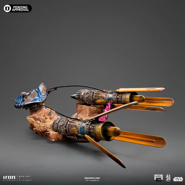 Iron Studios Star Wars Anakin's POD Racer Art Scale 1/20 Limited Edition Collectible Statue