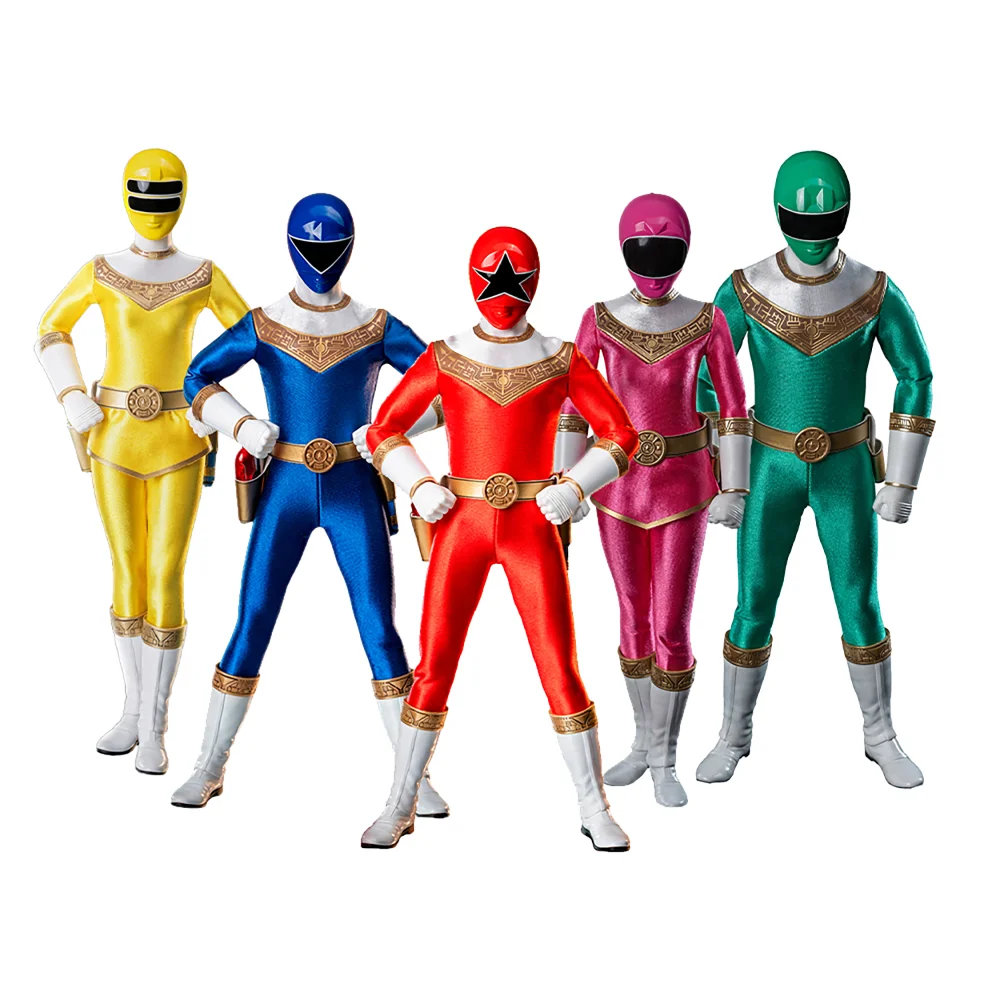 Threezero Power Rangers Zeo Ranger Set 1/6 Figure (29cm) Image 1