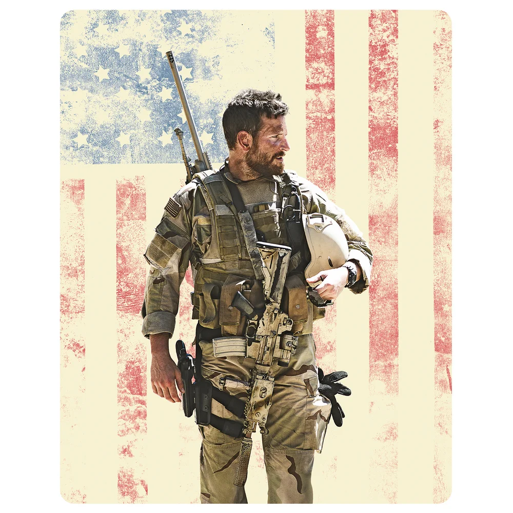 American Sniper Zavvi Exclusive 4K Ultra HD Steelbook (Includes Blu-ray) Image 1