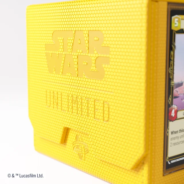 Gamegenic Star Wars: Unlimited Double Deck Pod Yellow