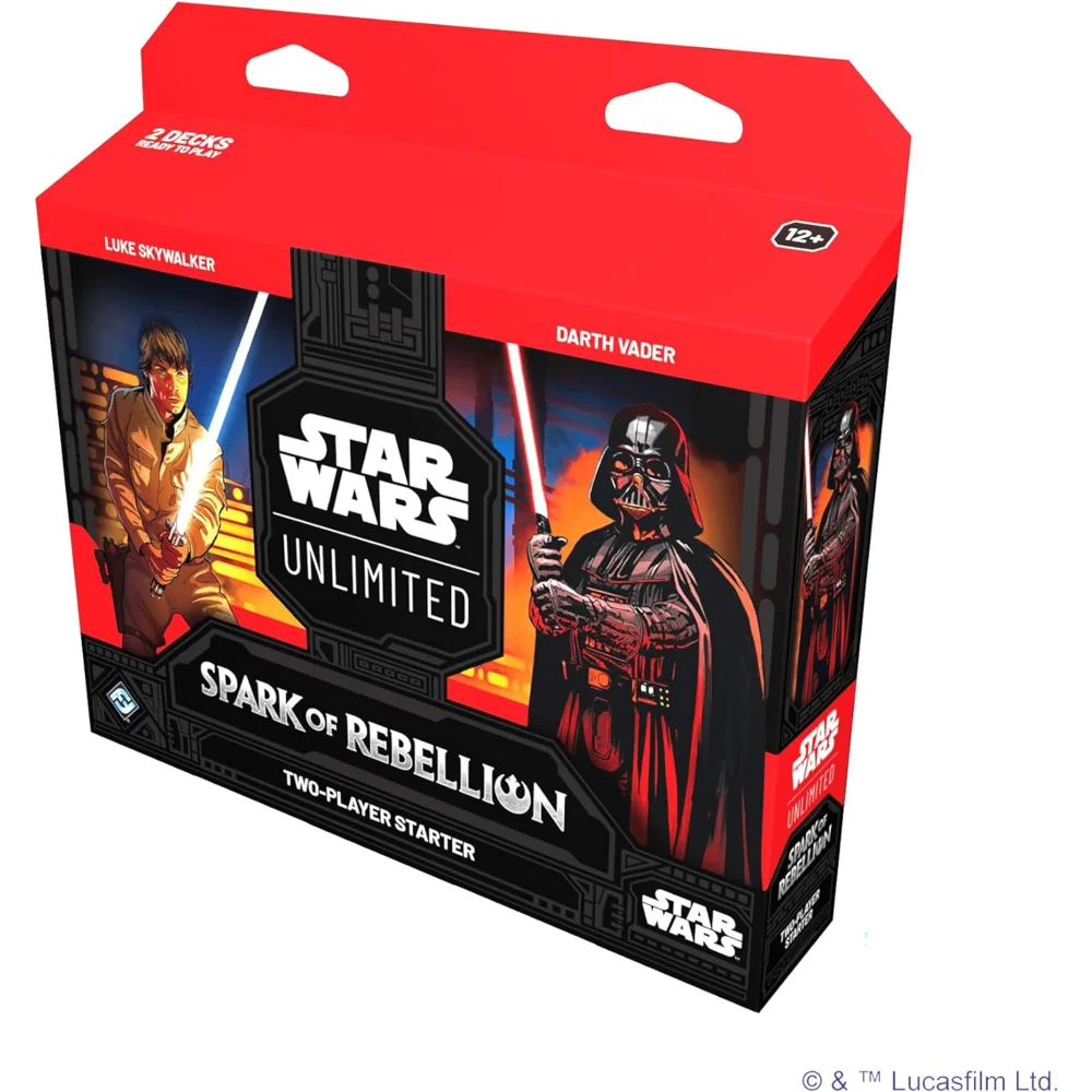 Star Wars: Unlimited Spark of Rebellion TwoPlayer Starter (Luke Vs Vader) Image 1