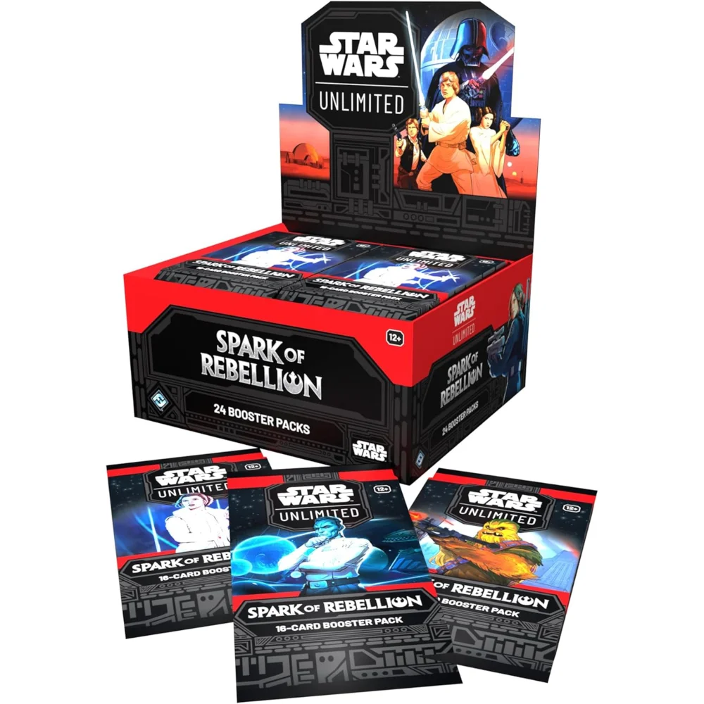 Star Wars: Unlimited Spark of Rebellion Booster Display CDU (24 packs) Image 1