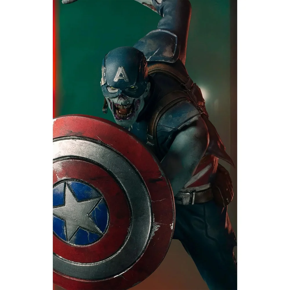 Iron Studios Captain America Zombie What If...? Art Scale 1/10 Collectible Statue (22cm) Image 1