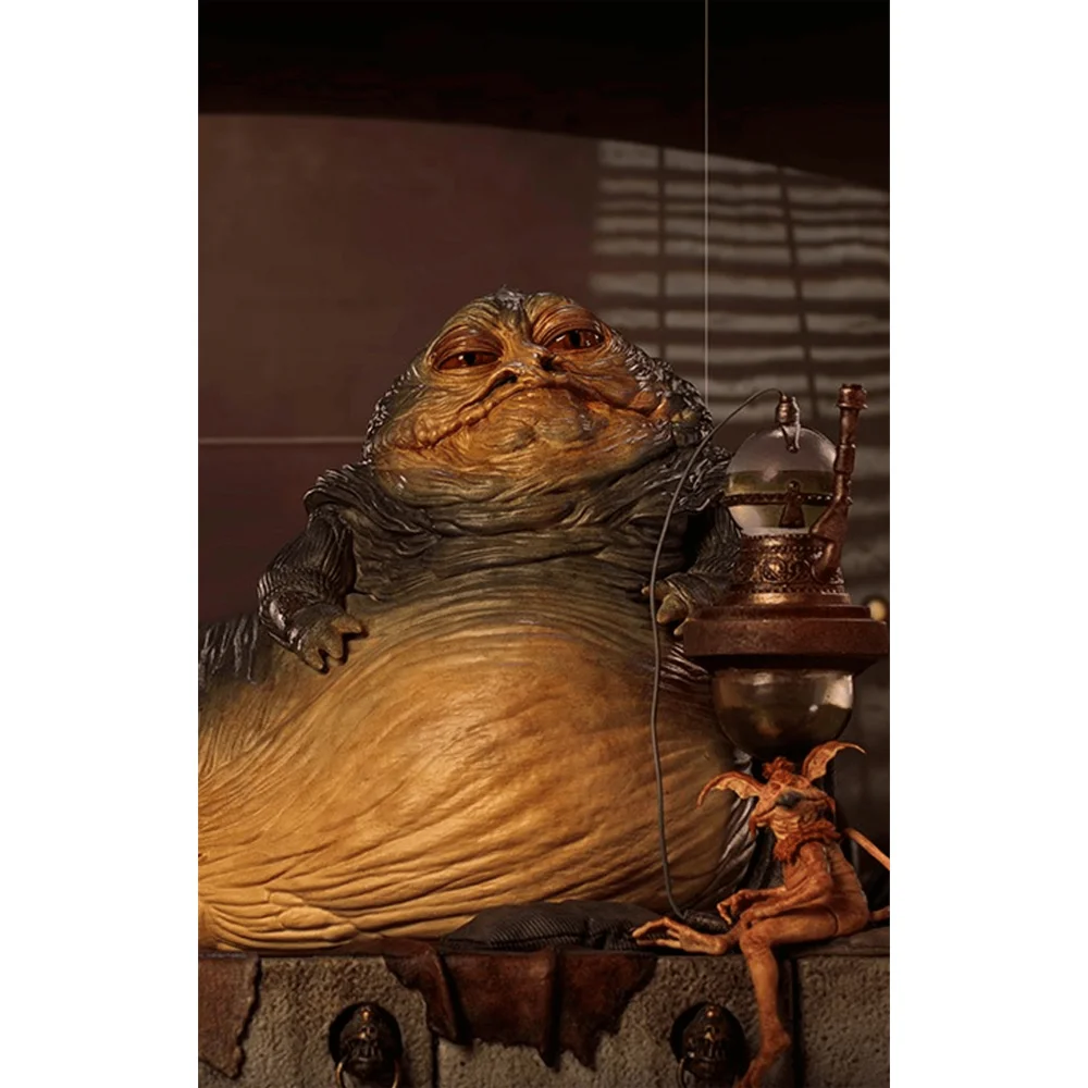 Iron Studios Jabba The Hutt Deluxe Star Wars Art Scale 1/10 Collectible Statue (23cm) Image 1