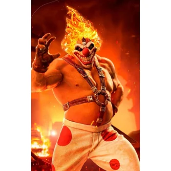 Iron Studios Sweet Tooth Needles Kane Twisted Metal Art Scale 1/10 Collectible Statue (27cm)