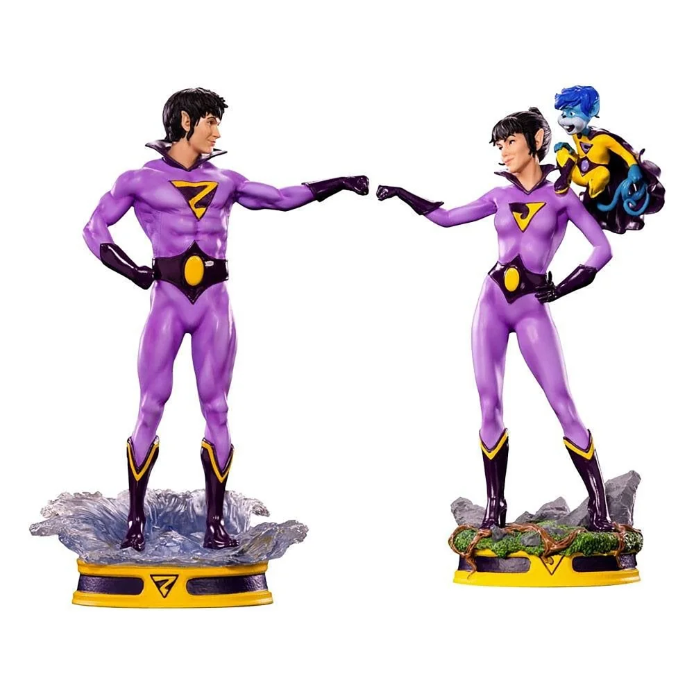 Iron Studios Wonder Twins (Event Exclusive) DC Comics Art Scale 1/10 Collectible Statue (21cm) Image 1