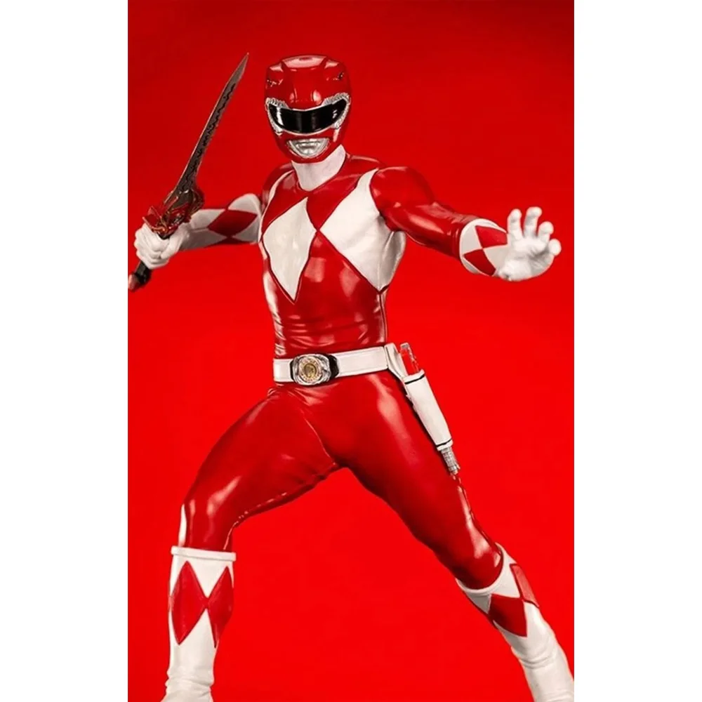 Iron Studios Red Ranger BDS Mighty Morphin Power Rangers Art Scale 1/10 Collectible Statue (17cm) Image 1